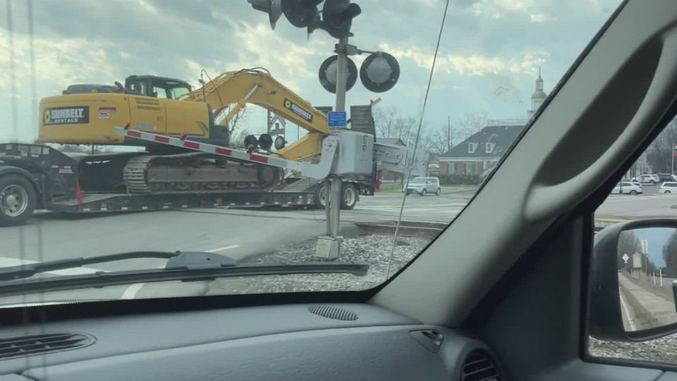 Train Collides With Semi Truck Stuck On Tracks Buzz Videos