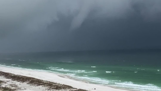 Waterspout Captured at Pensacola Beach