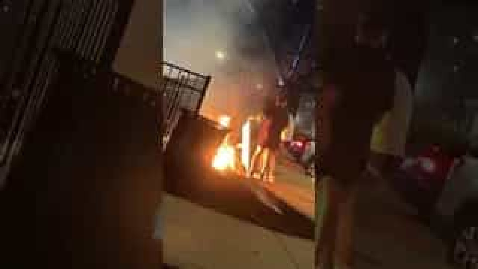Cleveland Flats Mulch Bed Fire Buzz Videos