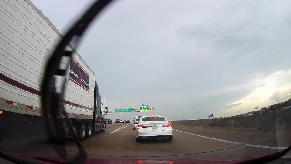 Car Rolls Back In Standstill Traffic Buzz Videos